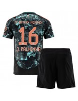 Bayern Munich Joao Palhinha #16 Venkovní dres pro děti 2024-25 Krátký Rukáv (+ trenýrky)